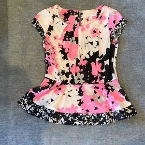 Peplum NY & Co top